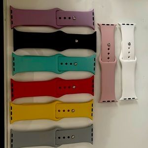 Apple Watch bands pack (38mm) (not apple branded)